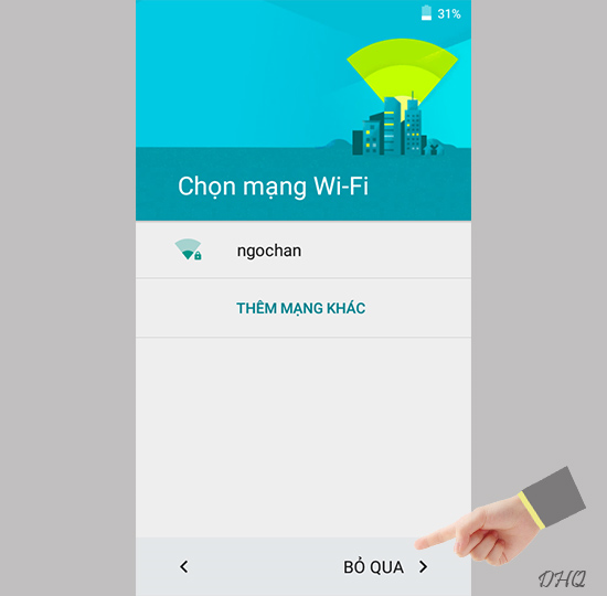 Thiết lập kết nối